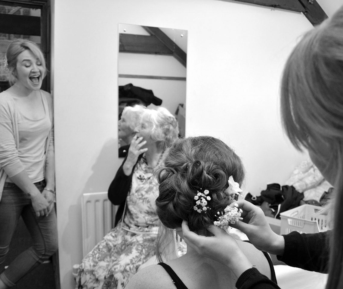 Wedding hair styling in Dulverton - Bodmin House Hairdressing